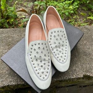 J crew studded loafers